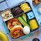 Littlelunchbox bento 3+ Grey DIY 1,3 litra - bento lunch box z 3, 4 lub 5 przegródkami dla dzieci