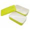 Bento box Takenaka Expanded Double Green 1,15 litra + widelec i przegródka w zestawie