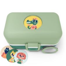 MONBENTO Tresor Green Forest - zielony lunchbox dla dzieci