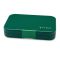 Duży lunchbox z 5 przegródkami - Yumbox Tapas Brooklyn Green Jungle
