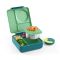 OmieBox lunchbox z termosem - bento z przegródkami dla dzieci 1,35 litra - Meadow