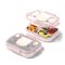 MONBENTO Wonder Pink Sheep - bento lunchbox z przegródkami dla dzieci