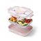 MONBENTO Wonder Pink Sheep - bento lunchbox z przegródkami dla dzieci