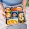Littlelunchbox bento five lunchbox z 5 przegródkami dla dzieci 0,98 litra - Construction