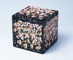 Tradycyjny trzypoziomowy japoński bento box Jubako Sakura