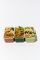 Bento box Takenaka Expanded Flat 750 ml + ruchoma przegródka - Green Forest