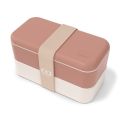 Bento Box MONBENTO Original 1 litr - dwupoziomowy, szczelny lunch box - Rosa Moka