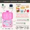 Yumbox Classic Fifi Pink - lunchbox dla dzieci z 6 przegródkami - Paris
