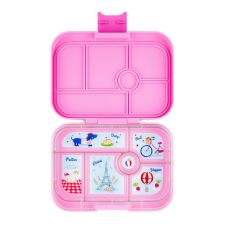 Yumbox Classic Fifi Pink - lunchbox dla dzieci z 6 przegródkami - Paris