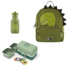 Zestaw Dino - Monbento Tresor + Plecak i Bidon Trixie