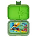 Yumbox Panino Matcha Green lunchbox dla dzieci z 4 przegródkami - Cars