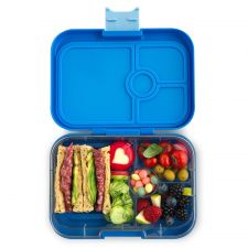 Lunchbox dla dzieci z 4 przegródkami - Yumbox Panino Surf Blue Shark (edycja limitowana)