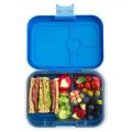 Lunchbox dla dzieci z 4 przegródkami - Yumbox Panino Surf Blue Shark (edycja limitowana)