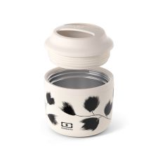 MONBENTO Element NEW Plume - termos obiadowy ze stali nierdzewnej - pojemnik termiczny na żywność 550 ml