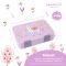BEARFOOT bento lunchbox z 4/6 przegródkami dla dzieci 650 ml - lama (modułowy Yumbox)
