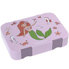 BEARFOOT bento lunchbox z 4/6 przegródkami dla dzieci 650 ml - Syrenka (modułowy Yumbox)
