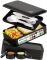 Umami - szczelny bento lunch box 1,2 l czarny + sztućce, przegródka i pojemniczek w zestawie