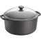 Skeppshult Garnek żeliwny 7 l ze szklaną pokrywą