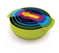 Joseph Joseph Zestaw misek i miarek Nest 9 Plus, multikolo