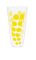 Zak!Designs Szklanka wysoka 350 ml, żółta