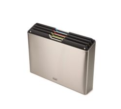 Joseph Joseph Zestaw 4 desek do krojenia Folio Steel