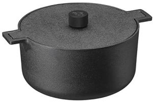 Skeppshult Garnek do zapiekania z żeliwną pokrywą, Noir