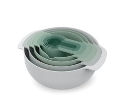 Joseph Joseph Zestaw misek i miarek Nest 9 Plus, sage