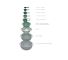 Joseph Joseph Zestaw misek i miarek Nest 9 Plus, sage
