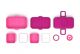 MONBENTO Tresor Collection - malinowy