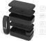 Bento Box MONBENTO Original 1 litr black onyx - dwupoziomowy, szczelny lunch box - czarny