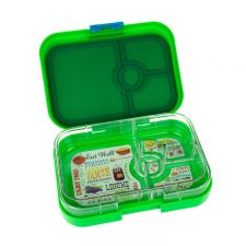 Yumbox Panino Pomme Green szczelny lunchbox z przegródkami