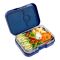 Yumbox Panino Tutti Frutti Blue szczelny lunchbox z przegródkami