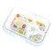 Yumbox Panino Tutti Frutti Blue szczelny lunchbox z przegródkami
