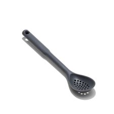 OxO Łyżka cedzakowa silikonowa czarna, Good Grips