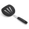 OxO Łopatka silikonowa szeroka, czarna, Good Grips