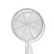 OxO Cedzak chiński stalowy, czarny, Good Grips