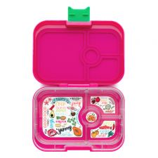 Yumbox Panino Rosa Pink szczelny lunchbox z przegródkami