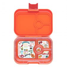 Yumbox Panino Papaya Orange szczelny lunchbox z przegródkami