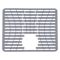 OxO Mata do zlewu 28x32 cm . Silikon szara GoodGrips