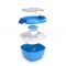 BENTGO SALAD bento box, lunchbox z widelcem - niebieski