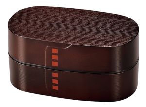 Japoński Bento Box Nuri Wappa - ciemne drzewo