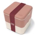 Monbento Lunchbox Bento Square FR, Pink Moka