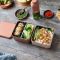 Monbento Lunchbox Bento Square FR, Pink Moka