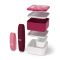 Monbento Lunchbox Bento Square FR, Graphic Magnolia