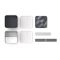 Monbento Lunchbox Bento Square FR, Graphic Dimensions