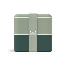 Monbento Lunchbox Bento Square FR, Natural Green
