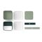 Monbento Lunchbox Bento Square FR, Natural Green