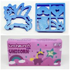 LUNCH PUNCH Unicorn wycinanki do kanapek i tostów (jednorożec)