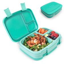 Szczelny lunchbox Bentgo Fresh Aqua z 4 przegródkami