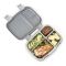 Szary lunchbox Bentgo Fresh z 3 szczelnymi przegródkami